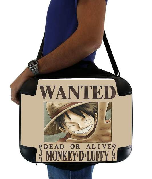 Wanted Luffy Pirate für Computertasche / Notebook / Tablet