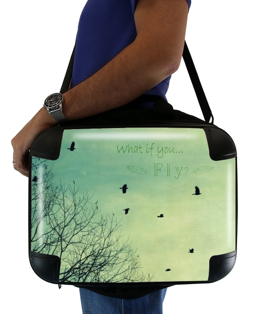 What if You Fly? für Computertasche / Notebook / Tablet