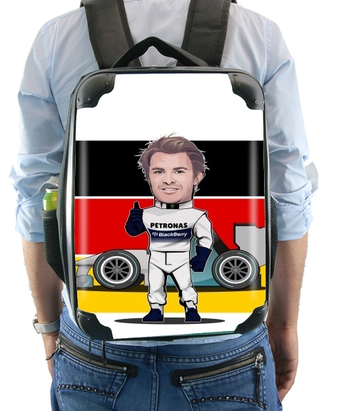 MiniRacers: Nico Rosberg - Mercedes Formula One Team für Rucksack