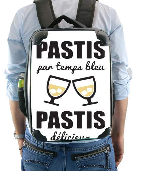 Pastis par temps bleu Pastis delicieux für Rucksack