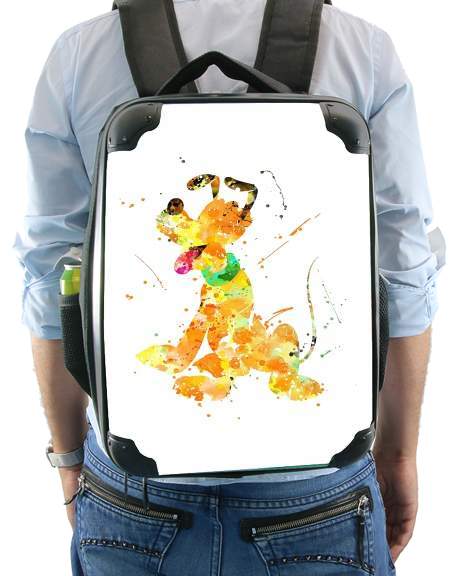 Pluto watercolor art für Rucksack