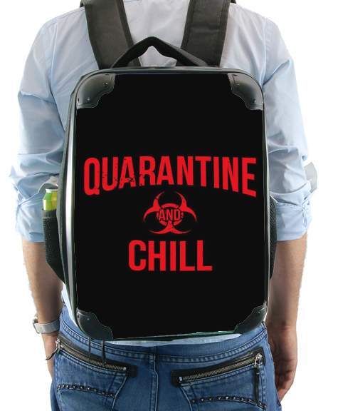 Quarantine And Chill für Rucksack