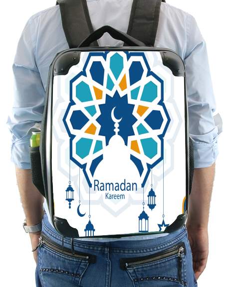 Ramadan Kareem Blue für Rucksack