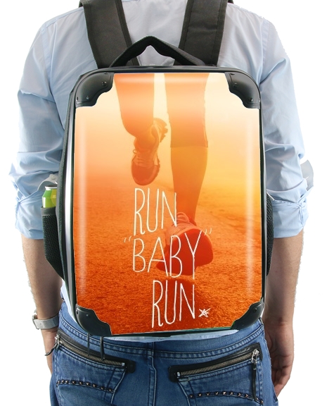 Run Baby Run für Rucksack