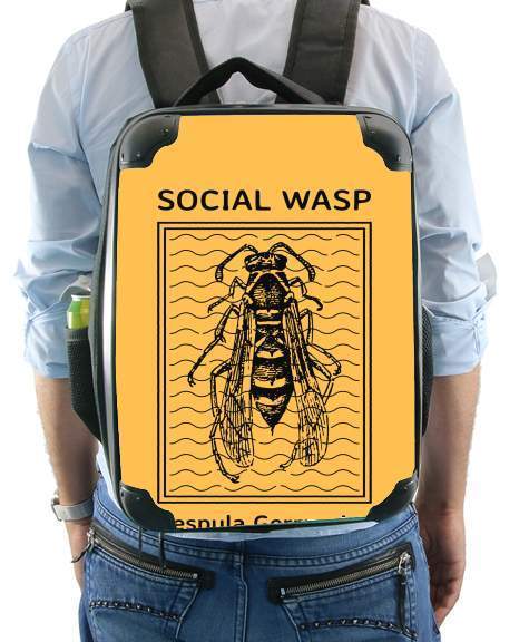 Social Wasp Vespula Germanica für Rucksack