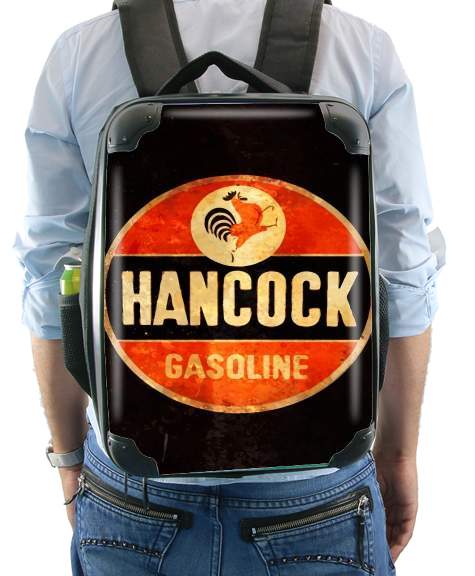 Vintage Gas Station Hancock für Rucksack