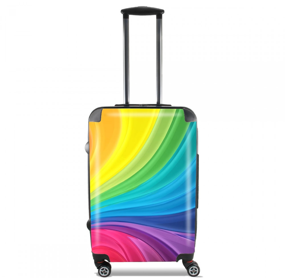 Rainbow Abstract für Kabinengröße Koffer