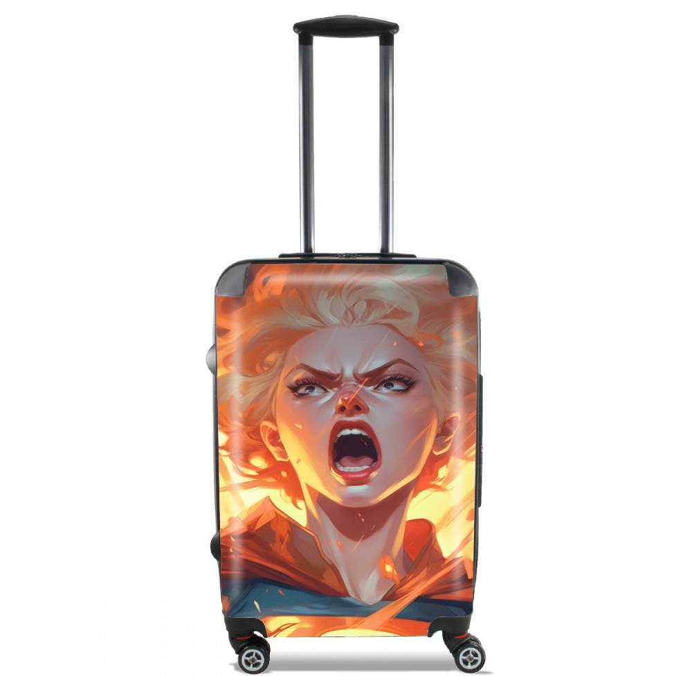 Angry Girl für Kabinengröße Koffer