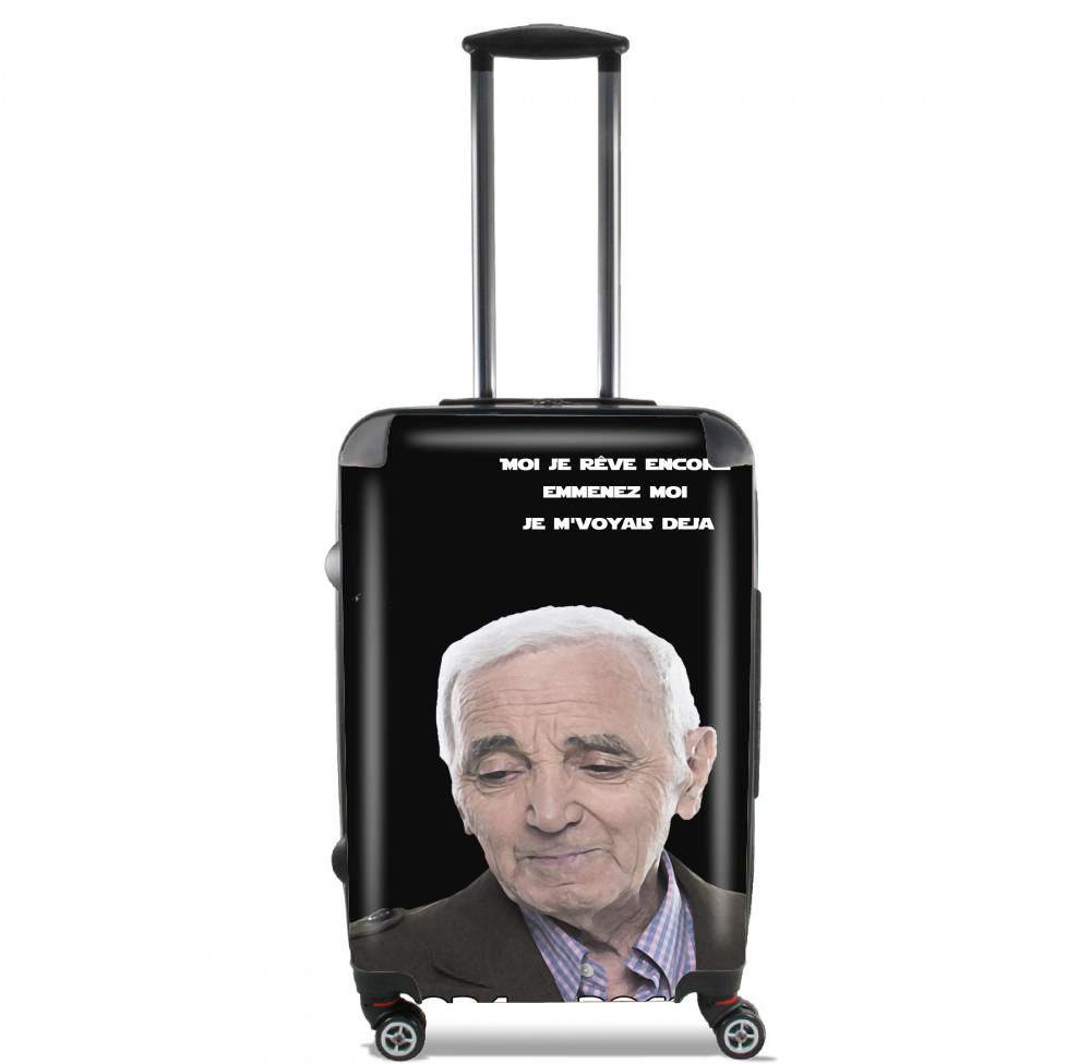 Aznavour Hommage Fan Tribute für Kabinengröße Koffer