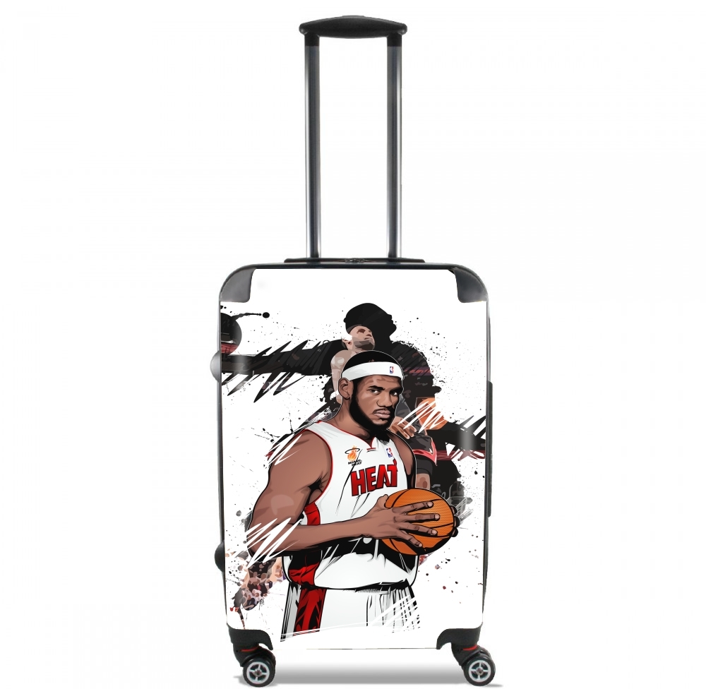 Basketball Stars: Lebron James für Kabinengröße Koffer