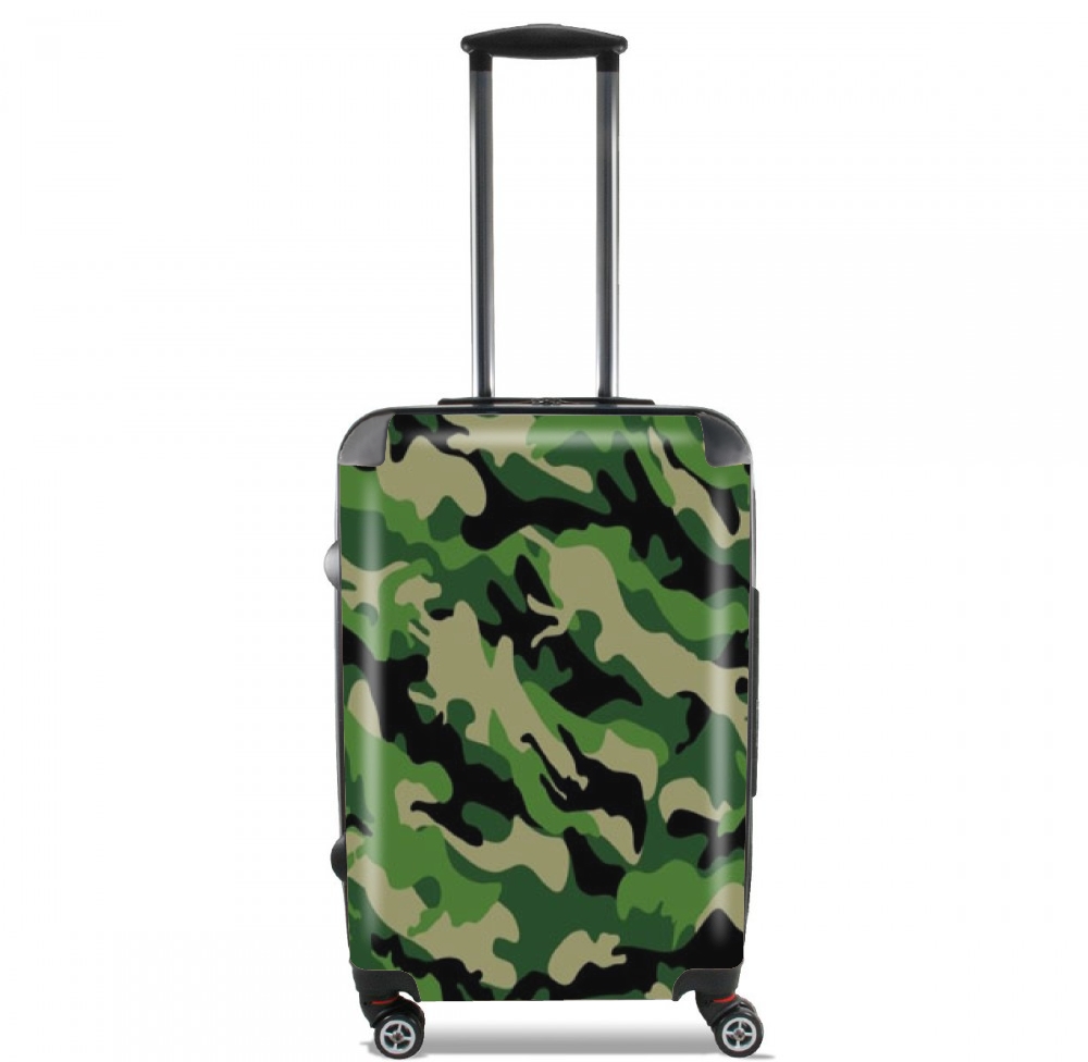 Grüne Militärische Tarnung für Kabinengröße Koffer