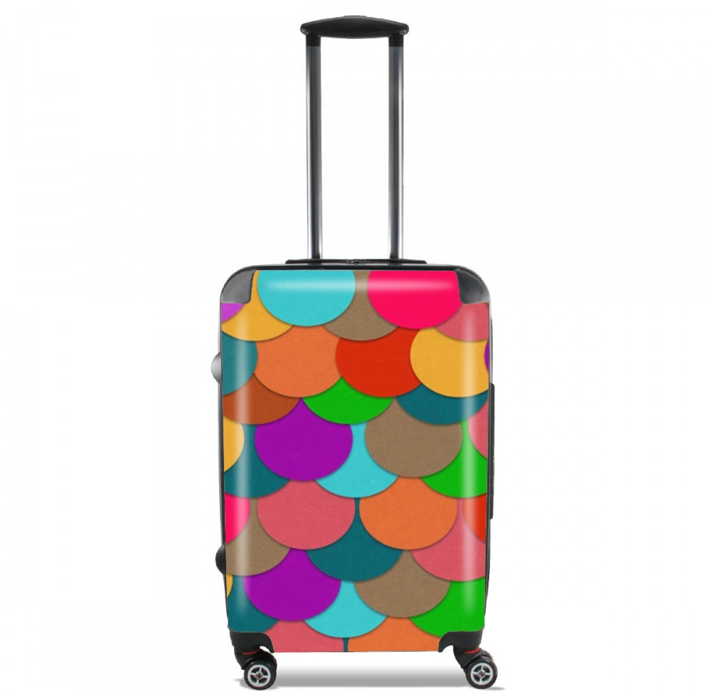 Circles Multicolor für Kabinengröße Koffer