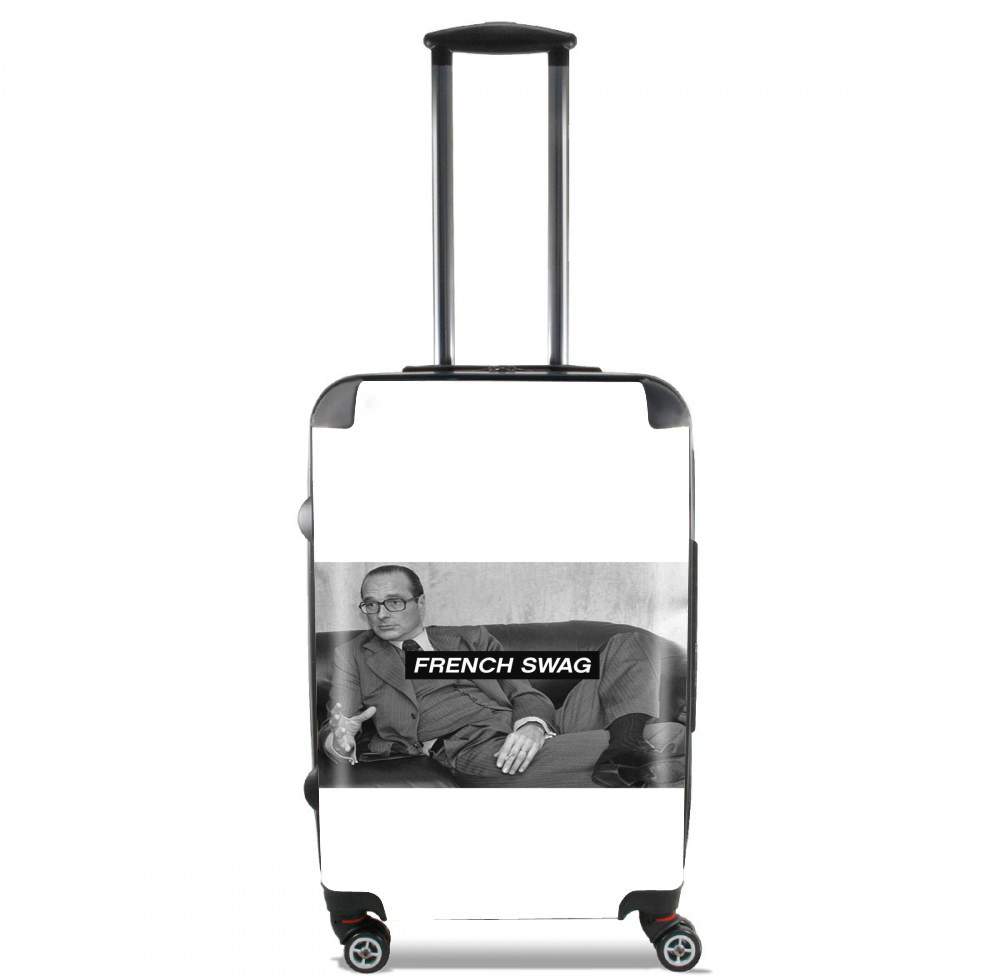 Chirac French Swag für Kabinengröße Koffer