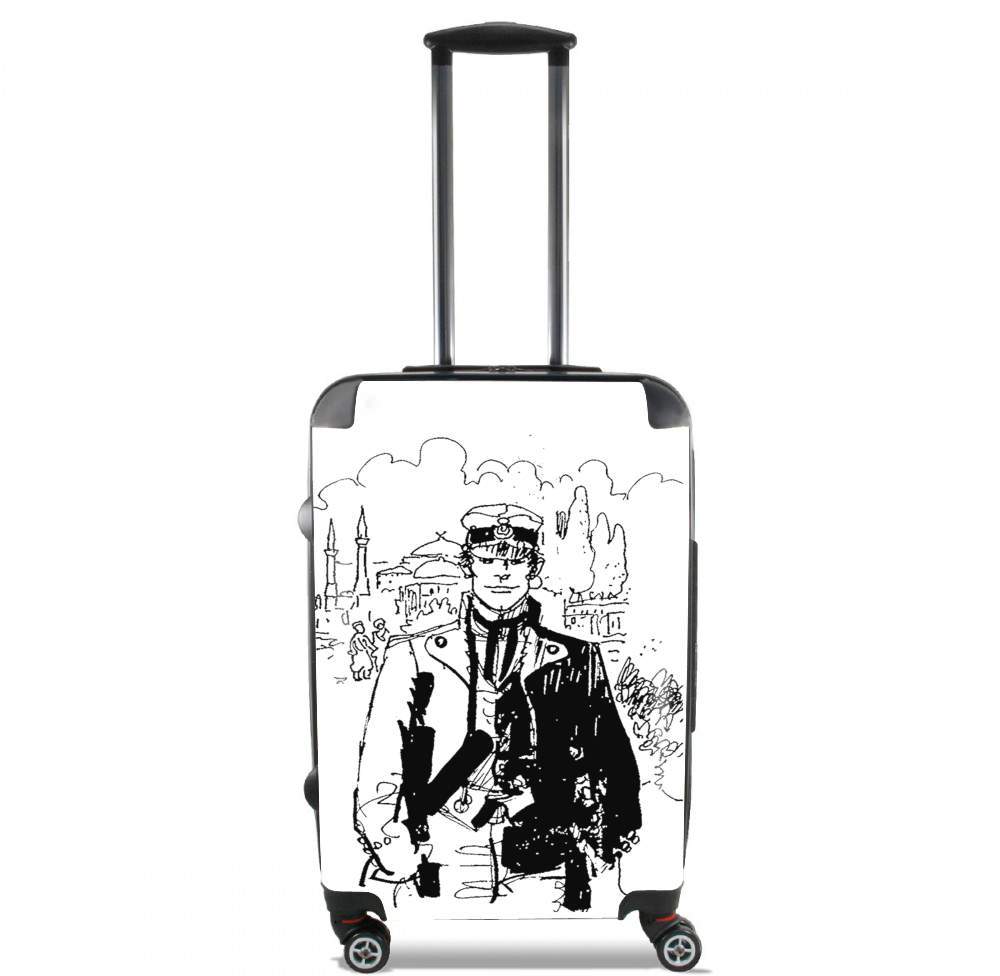 Corto Maltes Fan Art für Kabinengröße Koffer