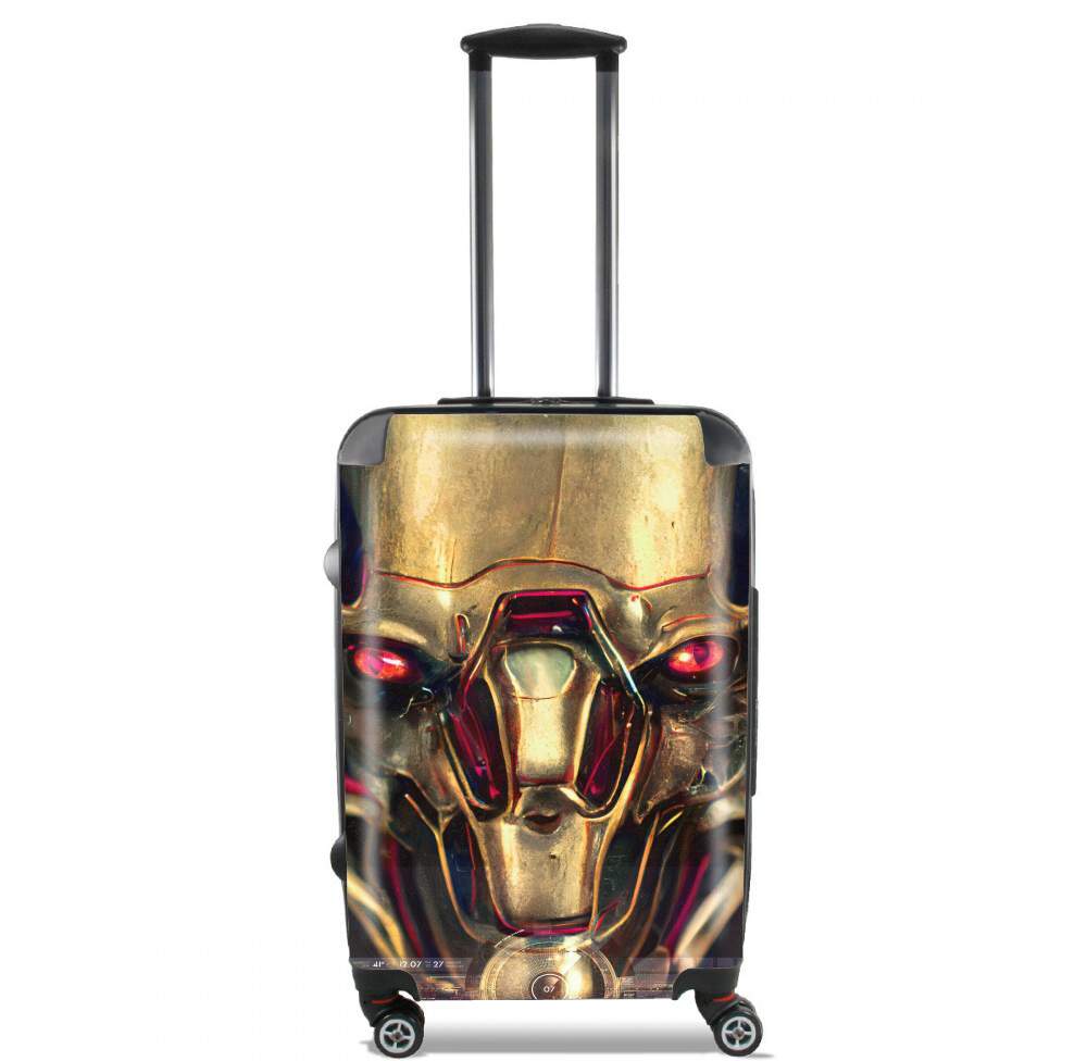 Cyborg head für Kabinengröße Koffer