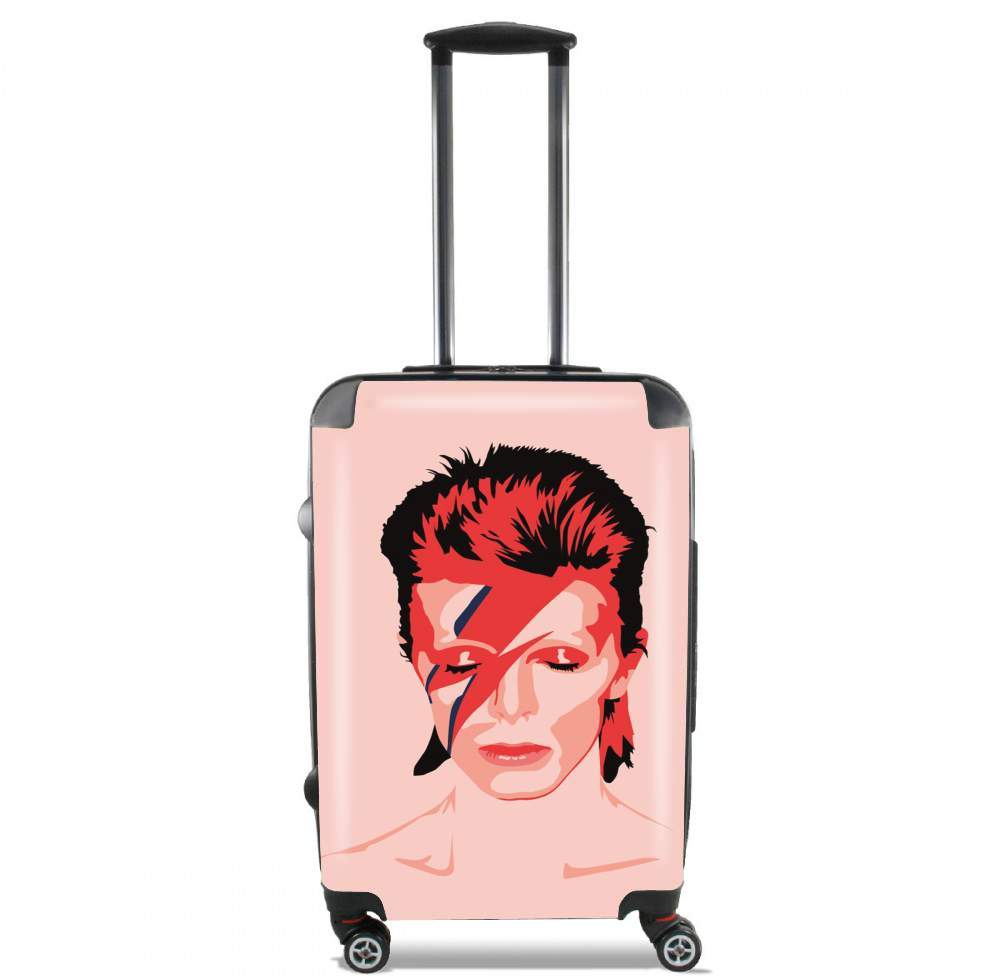 David Bowie Minimalist Art für Kabinengröße Koffer
