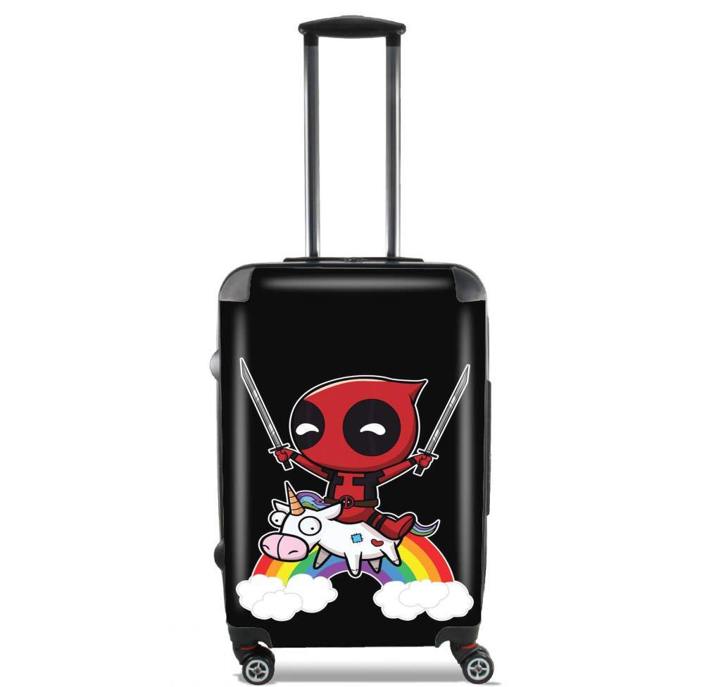 Deadpool Unicorn für Kabinengröße Koffer