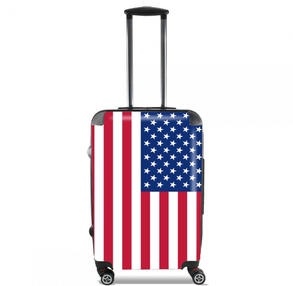 Fahne USA für Kabinengröße Koffer