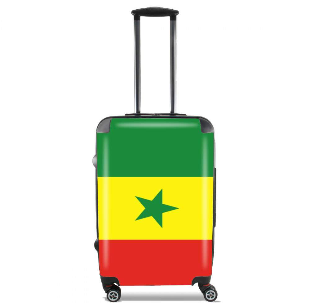 Flagge von Senegal für Kabinengröße Koffer