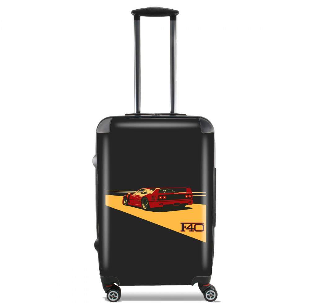 Ferrari F40 Art Fan für Kabinengröße Koffer