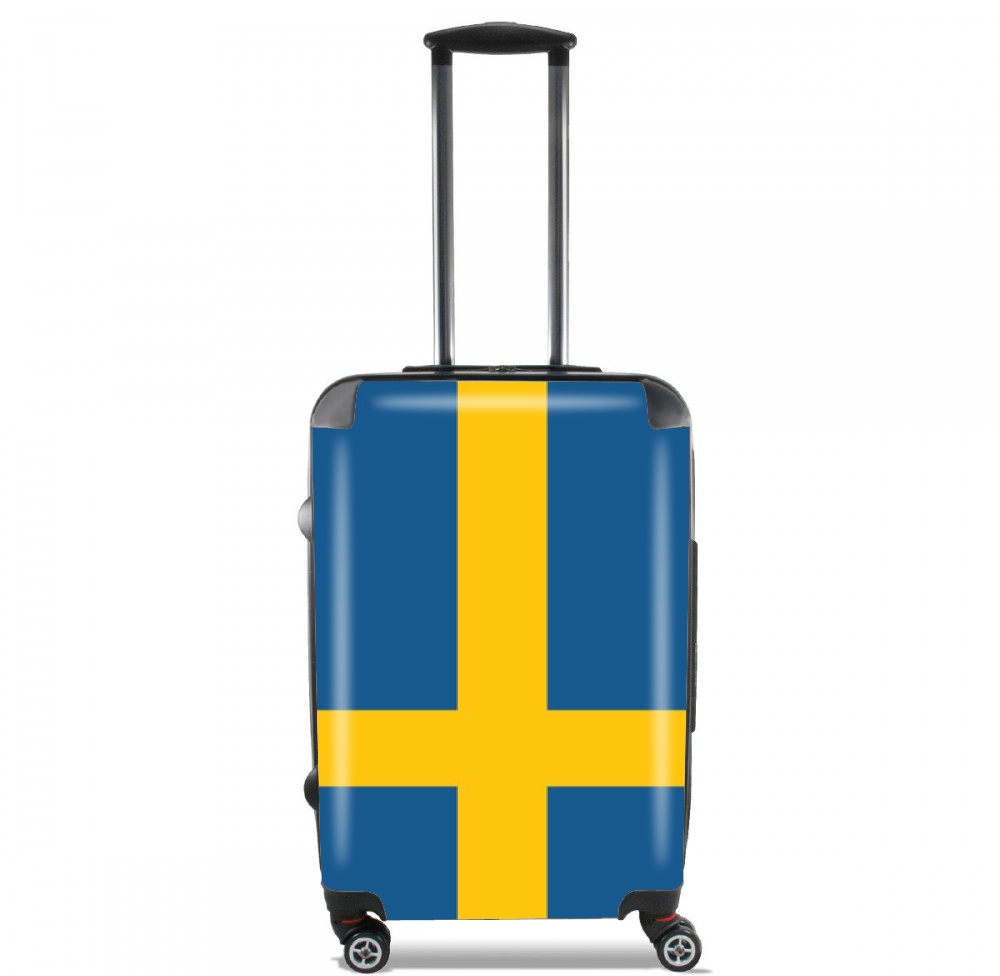 Flagge Schweden für Kabinengröße Koffer