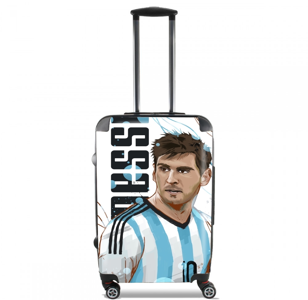 Football Legends: Lionel Messi - Argentina für Kabinengröße Koffer