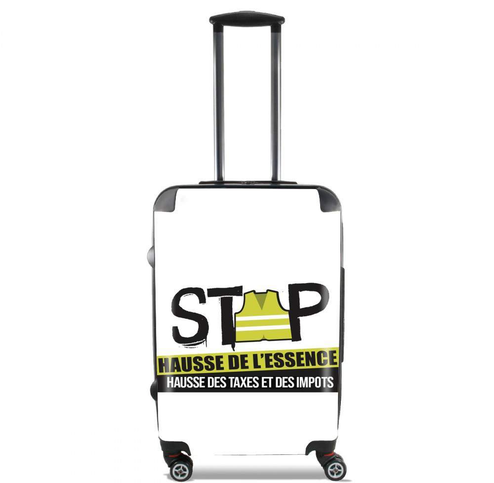 Gilet Jaune Stop aux taxes für Kabinengröße Koffer