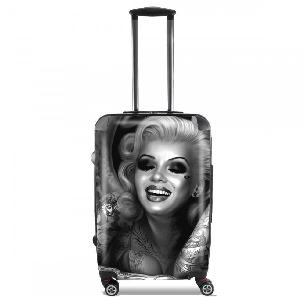 Goth Marilyn für Kabinengröße Koffer