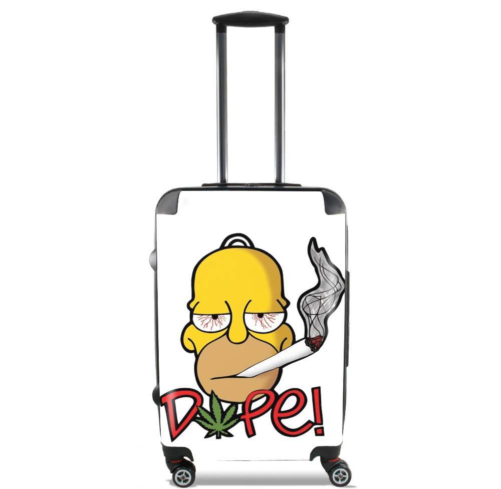 Homer Dope Weed Smoking Cannabis für Kabinengröße Koffer