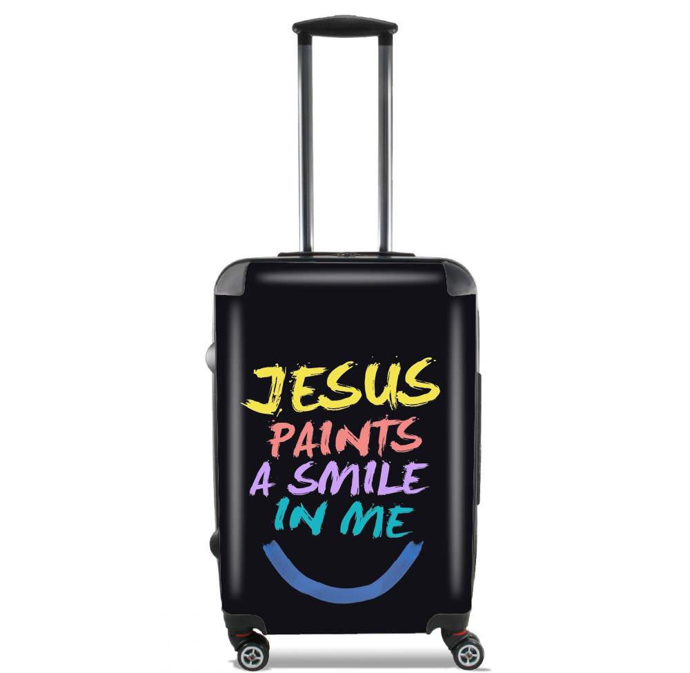 Jesus paints a smile in me Bible für Kabinengröße Koffer