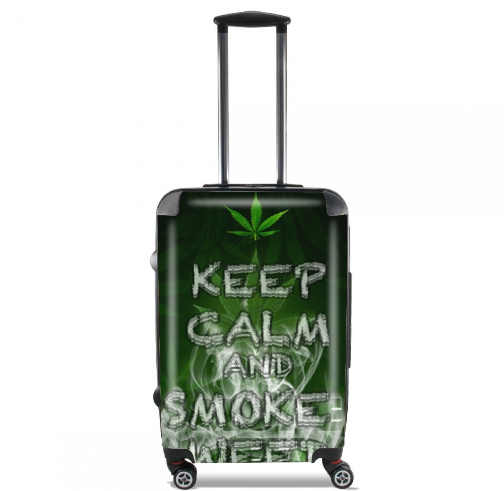 Keep Calm And Smoke Weed für Kabinengröße Koffer