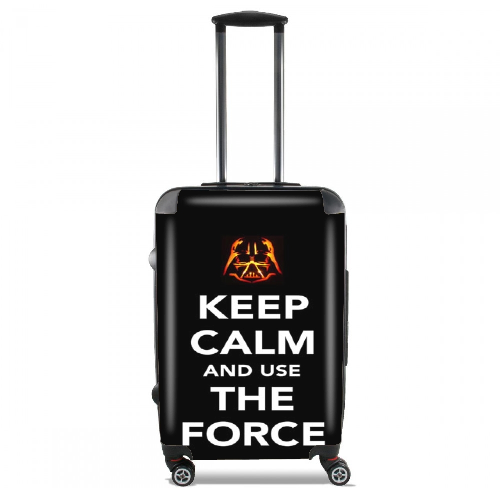 Keep Calm And Use the Force für Kabinengröße Koffer