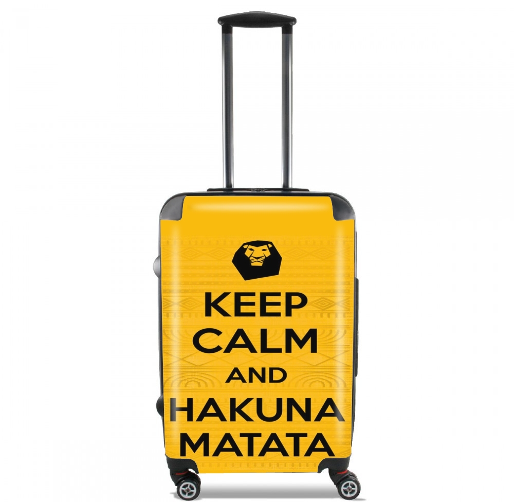 Keep Calm And Hakuna Matata für Kabinengröße Koffer