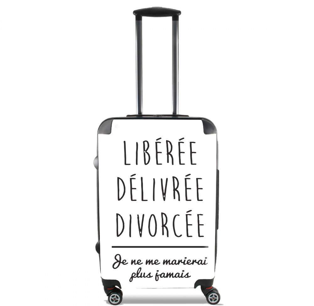 Liberee Delivree Divorcee für Kabinengröße Koffer