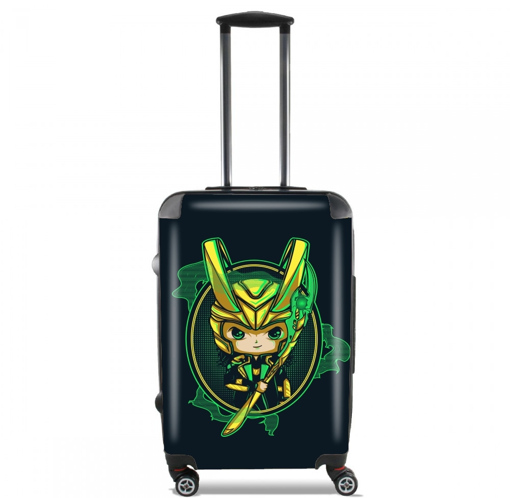 Loki Portrait für Kabinengröße Koffer