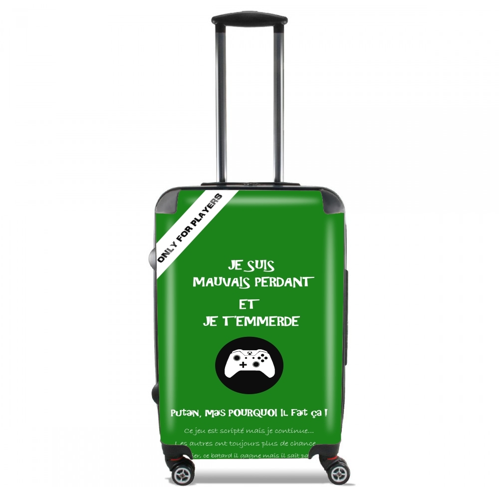 Mauvais perdant - Vert Xbox für Kabinengröße Koffer