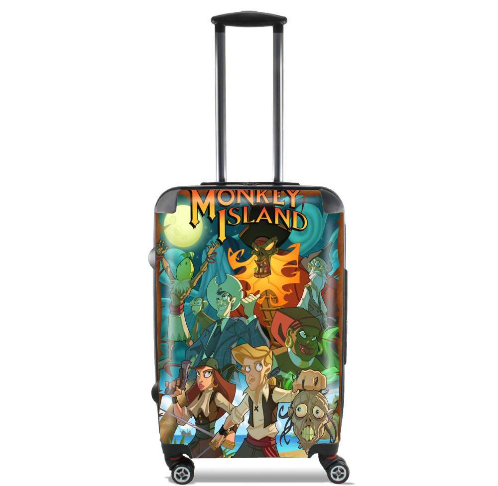 Monkey Island für Kabinengröße Koffer