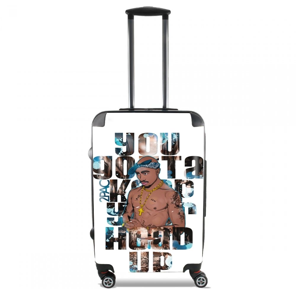Music Legends: 2Pac Tupac Amaru Shakur für Kabinengröße Koffer