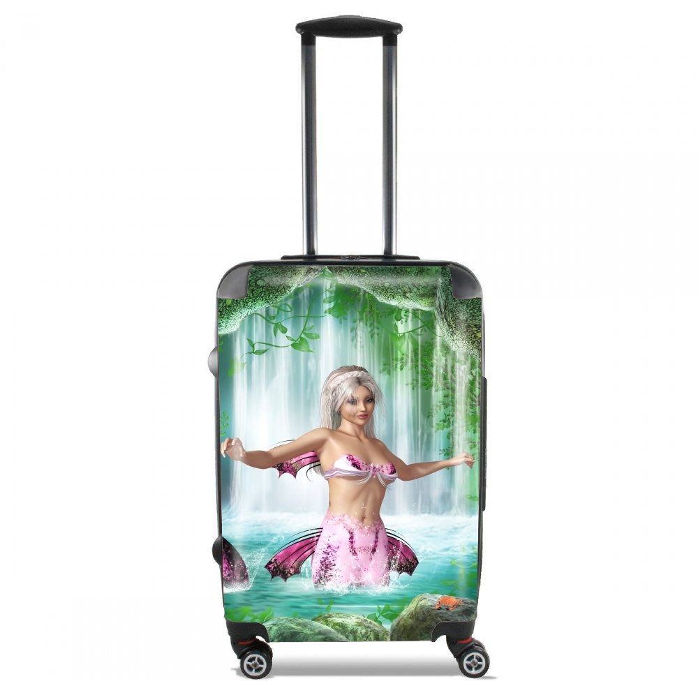 Pink Mermaid für Kabinengröße Koffer