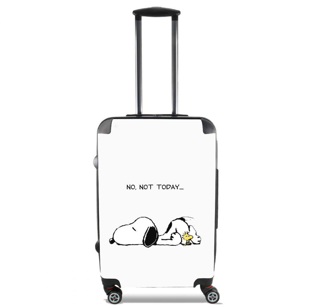 Snoopy No Not Today für Kabinengröße Koffer