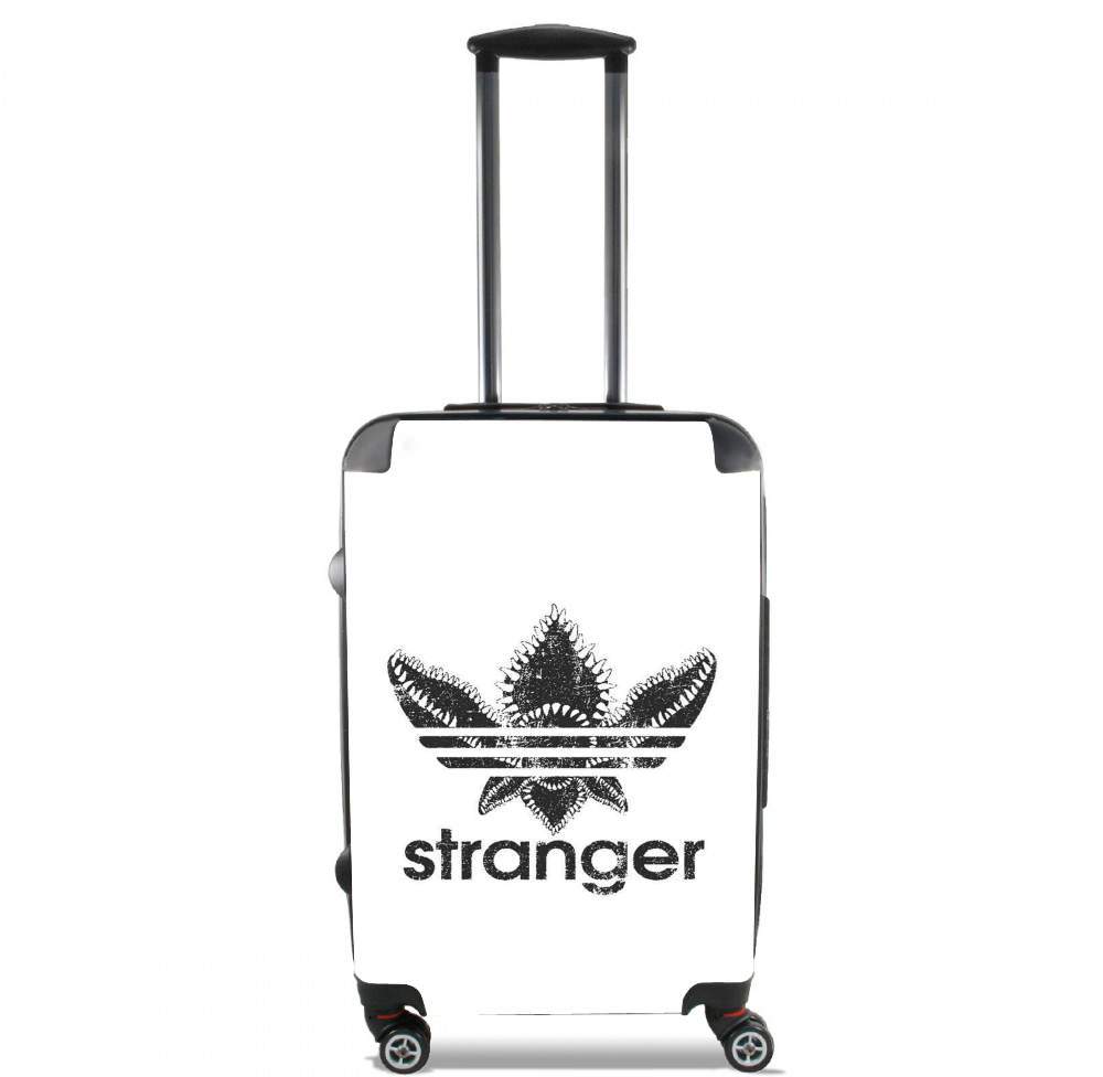 Stranger Things Demogorgon Monster JOKE Adidas Parodie Logo Serie TV für Kabinengröße Koffer