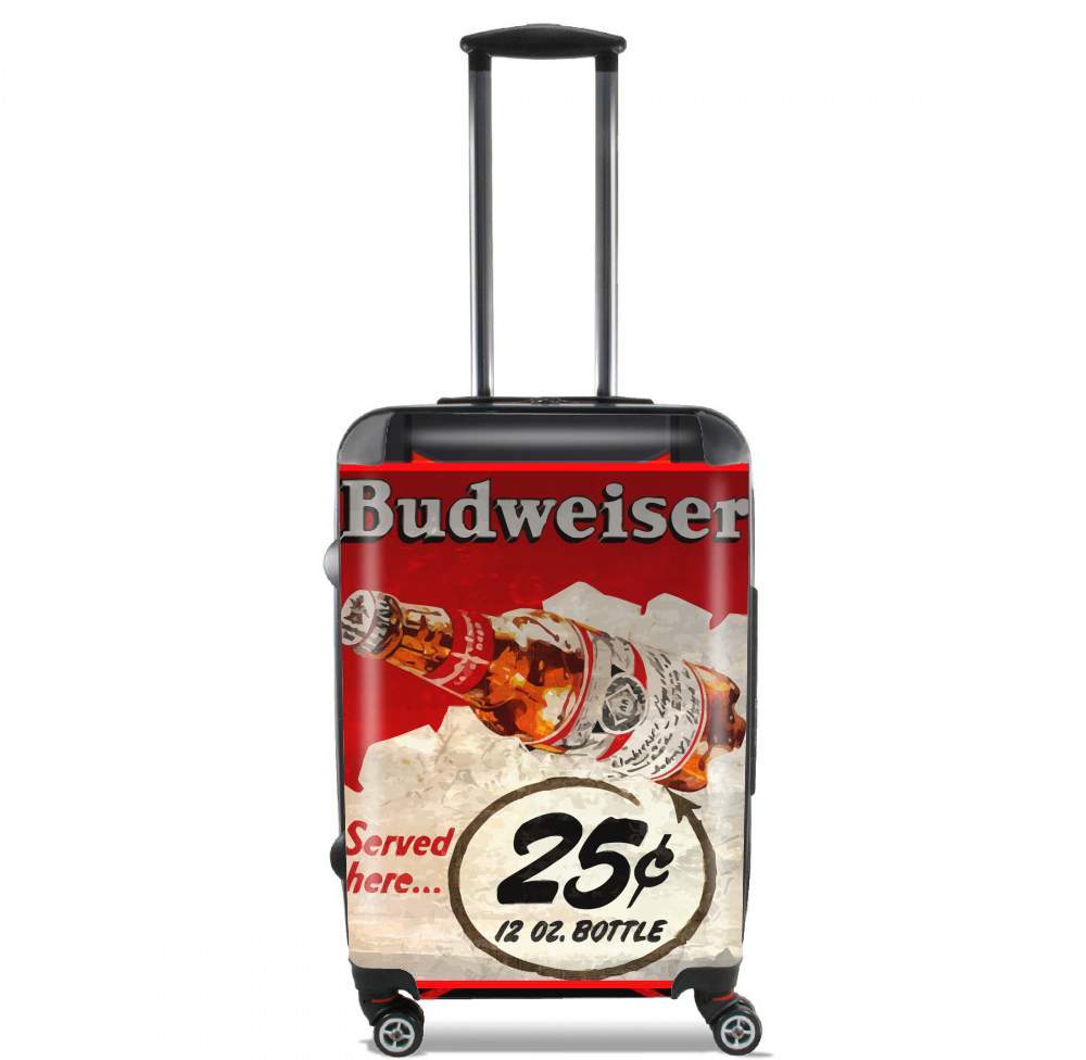 Vintage Budweiser für Kabinengröße Koffer