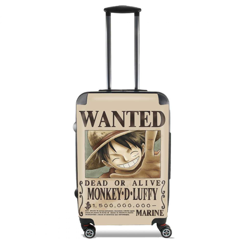 Wanted Luffy Pirate für Kabinengröße Koffer