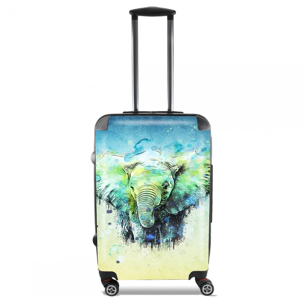 watercolor elephant für Kabinengröße Koffer