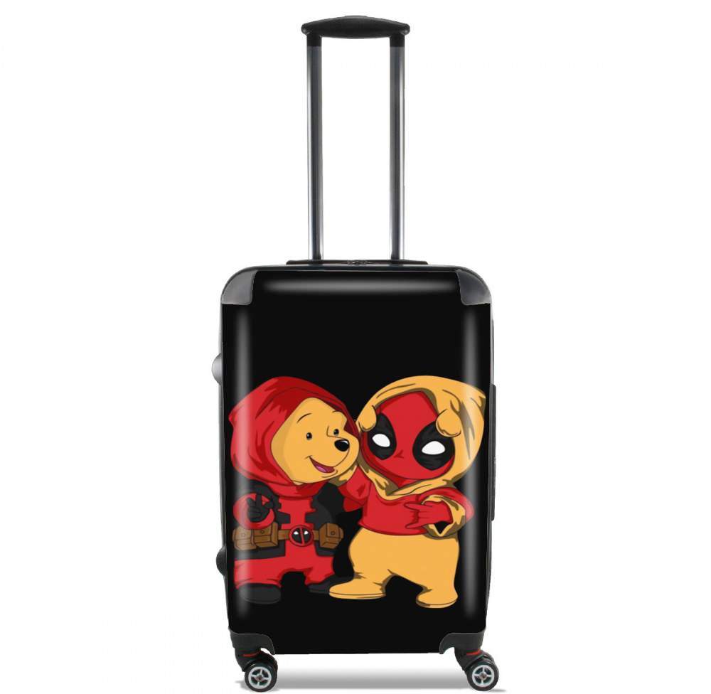 Winnnie the Pooh x Deadpool für Kabinengröße Koffer