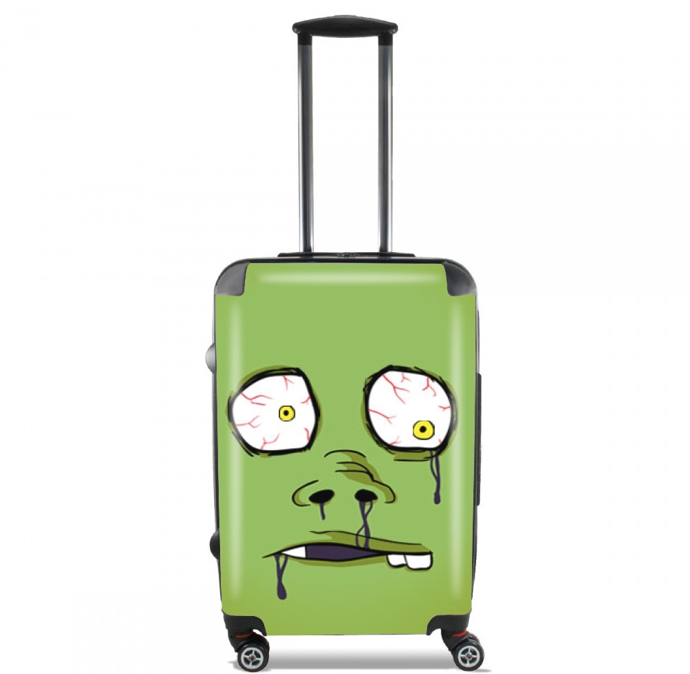 Zombie Face für Kabinengröße Koffer